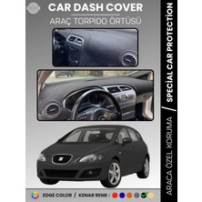 Seat Leon (2005-2012) Torpido Örtüsü Ön Göğüs Halı Torpido Koruma Birebir Uyum Kaymaz Uv Koruma