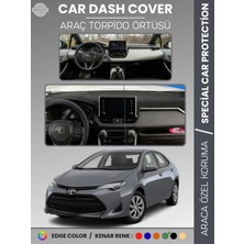 Toyota Corolla (2019+) Torpido Örtüsü E210 Kasa Hayalet Ekransız Analog Göstergeli Torpido Koruma