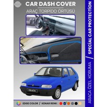 Skoda Felıcıa (1994-2001) Torpido Örtüsü Panel Halı Torpido Koruma Tam Uyum Uv Koruma Hızlı Montaj