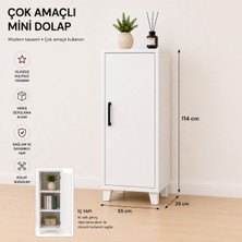 Murat Mobilya Çok Amaçlı Mini Dolap