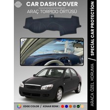 Kia Cerato (2004-2008) Torpido Örtüsü Ön Panel Torpido Koruma Tam Uyum Tam Uyum Kaymaz Kolay Montaj