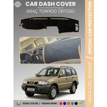 Nissan Terrano Düz Model (1999-2003) Torpido Örtüsü Ön Göğüs Torpido Koruma Birebir Uyum Kaymaz