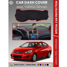 Hyundai Accent Blue (2011-2017) Torpido Örtüsü Ön Göğüs Torpido Koruma Çatlamayı Engeller Tam Uyum