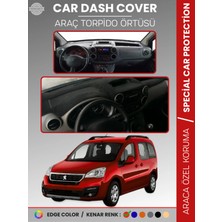 Peugeot Partner Tepee (2008-2018) Kapaklı Torpido Örtüsü Ön Göğüs Koruma Tam Uyum