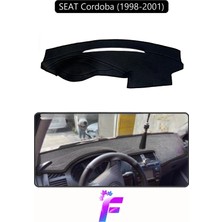 Seat Cordoba (1998-2001) Uyumlu Torpido Örtüsü | Yansıma Önleyici | Tam Koruma | Hızlı Montaj | K6