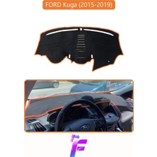 Ford Kuga (2015-2019) Araca Özel Torpido Örtüsü | Kolay Montaj | Güneşten Korur | Oto Aksesuar | F15