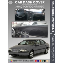 Volvo S80 (1998-2006) Torpido Örtüsü Ön Göğüs Koruma Torpido Koruma Tam Uyum Araca Özel Uv Koruma