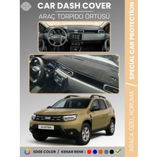 Dacıa Duster (2023+) Torpido Örtüsü Ön Göğüs Koruma Torpido Koruma Çatlamayı Engeller Tam Uyum