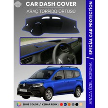 Renault Kangoo Express (2021-2024) Torpido Örtüsü Ön Göğüs Koruma Torpido Koruma Araca Özel Tam Uyum