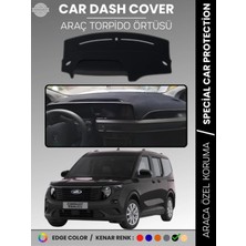 Ford Courier (2023+) Torpido Örtüsü Ön Panel Torpido Koruma Tam Uyum Çatlamayı Önler Kolay Montaj