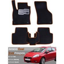 Fiat Punto Grande (2005-2018) Uyumlu Eva Paspas Tam Set–araca Özel,su Geçirmez,kolay Montaj