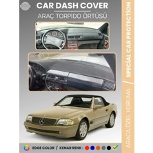 Mercedes Sl R129 (1989-2001) Torpido Örtüsü Premium Kalite Torpido Koruma Özel Kesim Uv Koruma