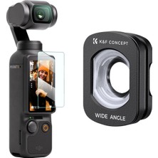 K&f Concept Wide-Angle Filter For Djı Osmo Pocket 4/3