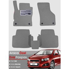 Chevrolet Aveo (2012-2015) Uyumlu Eva Paspas Tam Set–araca Özel,su Geçirmez,kolay Montaj