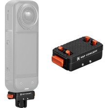 K&f Concept INSTA360 X5 Uyumlu Manyetik Katlanabilir Hızlı Çıkarma Adaptör