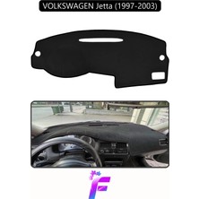 Volkswagen Jetta (1997-2003) Uyumlu Torpido Örtüsü | Yansıma Önleyici | Koruma | Hızlı Montaj | K90