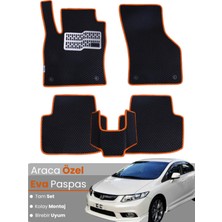 Honda Civic Fb7 Sedan (2012-2015) Uyumlu Eva Paspas Tam Set–araca Özel Tasarım,su Geçirmez