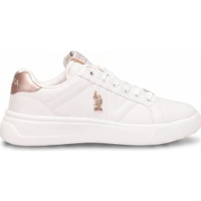 U.s. Polo Assn. A101946743 5f Exxy 5pr Kadın Klasik Sneaker Beyaz