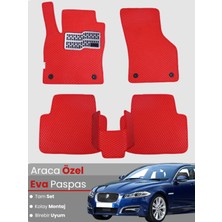 Jaguar Xf (2008-2015) Uyumlu Eva Paspas Tam Set–araca Özel,kolay Montaj,su Geçirmez