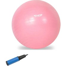 St. Morritz CWA-2047 75 cm Pembe Pilates Topu ve Çift Yönlü Pompa Seti