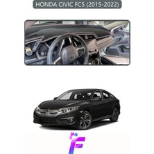 Honda Cıvıc Fc5 (2015-2022) Torpido Örtüsü | Güneşten Korur | Kolay Montaj | Tam Uyum | F62