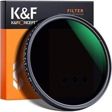 K&f Concept 82MM 1/8 Black Diffusion A Serisi