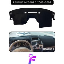 Renault Megane 2 (2002–2009) Uyumlu Torpido Örtüsü | Çatlama ve Isıya Karşı Tam Koruma | A60