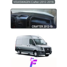 Volkswagen Crafter (2012-2019) Uyumlu Torpido Örtüsü | Yansıma Önleyici | Koruma | Hızlı Montaj |K74