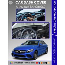 Mercedes C-Class W205 (2014-2020) Torpido Örtüsü Premium Kalite Torpido Koruma Özel Kesim Uv Koruma