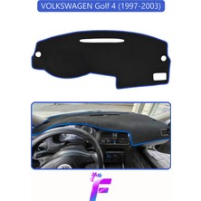 Volkswagen Golf 4 (1997-2003) Uyumlu Torpido Örtüsü | Yansıma Önleyici | Koruma | Hızlı Montaj | K83