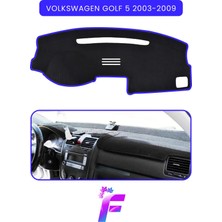 Volkswagen Golf 5 (2003-2009) Torpido Örtüsü | Güneşten, Isıdan, Çatlamadan Korur | Tam Uyum | C5
