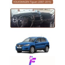 Volkswagen Tiguan (2007-2015) Uyumlu Torpido Örtüsü | Yansıma Önleyici | Hızlı ve Kolay Montaj | L10