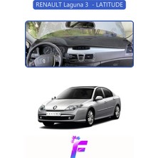 Renault Laguna 3 Uyumlu Torpido Örtüsü | Yansıma Önleyici | Tam Koruma | Hızlı ve Kolay Montaj | J89