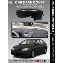 Hyundai Elantra (2007-2011) Torpido Örtüsü Ön Göğüs Halı Araca Özel Çatlamayı Önler Kaymaz