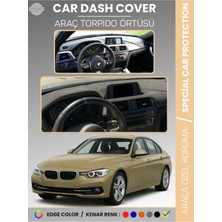 Bmw F30 (2013-2019) Torpido Örtüsü Ön Göğüs Koruma Torpido Koruma Araca Özel Kaymaz Kolay Montaj