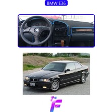 Bmw E36 Airbagsiz (1990-1998) Torpido Örtüsü | Güneşten Korur | Kolay Montaj | Tam Uyum | D5