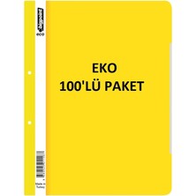 Bigpoint Telli Dosya Eco Sarı x 100 Adet