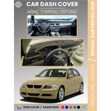 Bmw E90 (2006-2010) Torpido Örtüsü Ön Göğüs Koruma Torpido Koruma Araca Özel Kaymaz Kolay Montaj