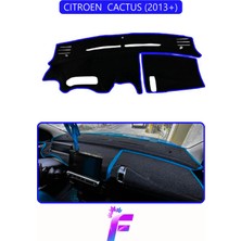 Cıtroen Cactus (2013+) Uyumlu Torpido Örtüsü | Hızlı Montaj | Kaymaz Tasarım | Tam Uyum | D83