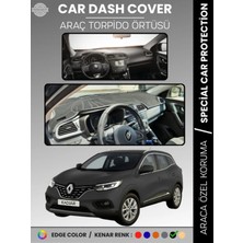 Renault Kadjar (2015-2022) Torpido Örtüsü Ön Göğüs Koruma Torpido Koruma Araca Özel Tam Uyum Kaymaz