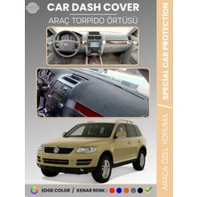 Volkswagen Touareg (2002-2010) Torpido Örtüsü Ön Göğüs Koruma Torpido Koruma Tam Uyum Araca Özel