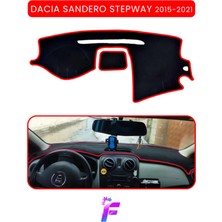 Dacıa Sandero Stepway (2015-2021) Torpido Kılıfı | Yansıma ve Isı Engeller| Oto Aksesuar | TA81