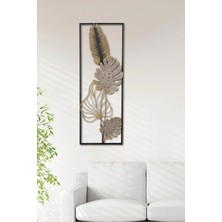 St. Morritz Doreart Nazo 2 Metal Duvar Tablosu, Ev Ofis Duvar Panosu CH126-3