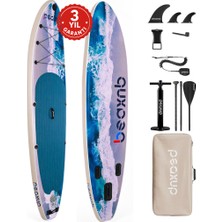 Peaxup Ocean Şişme Sup Paddle Board Seti (335X84X15 Cm) - Kamera Aparatlı ve Tam Donanımlı