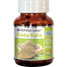 SEPE NATURAL Gotu Kola Extract Gotu Kola Ekstresi Toz 50 gr SEPE