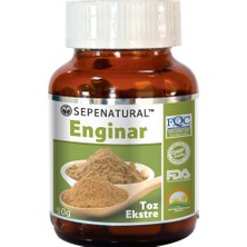 SEPE NATURAL Artichoke Extract Enginar Ekstresi Toz 50 gr SEPE