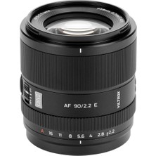 Viltrox Af 90MM F2.2 Evo Sony E Mount Aps-C Lens