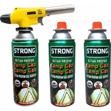 Combat 1300 Derece Orijinal Pürmüz Çakmak No 920 + 3 Adet Strong Kartuş