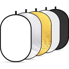 Neewer RF-1510 150X100CM 5 In 1 Katlanabilir Reflektör ve Difüzör Seti