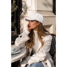 Wearflawless Kadın Peluş Şapka, Siperli Yumuşak Tüylü Kışlık Peluş Şapka, Trend Günlük Spor Şapka, Kışlık Hediye
